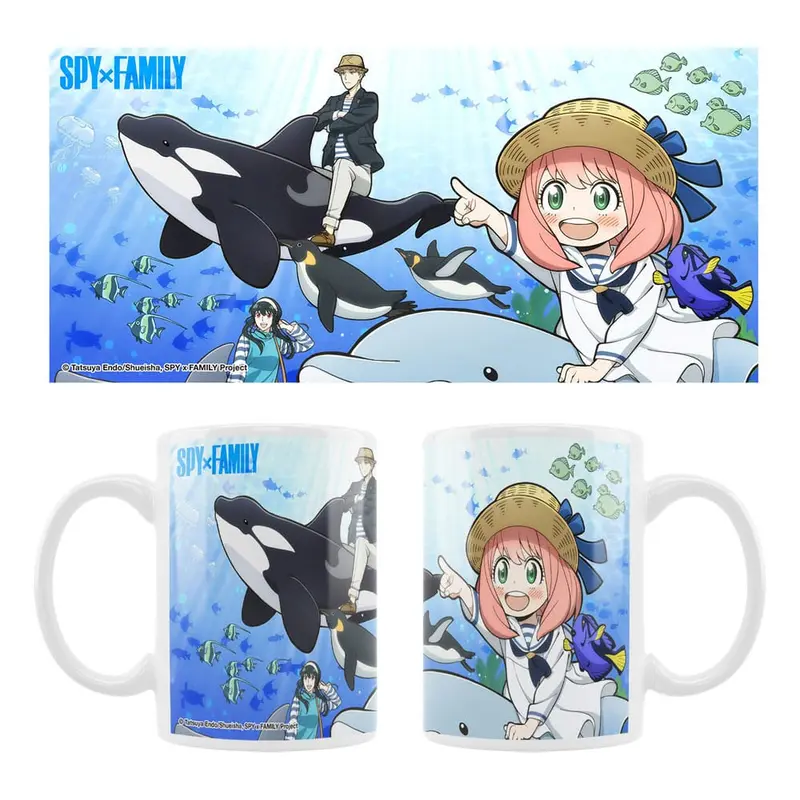 SU ORDINAZIONE Spy x Family Ceramic Mug Sea Animals