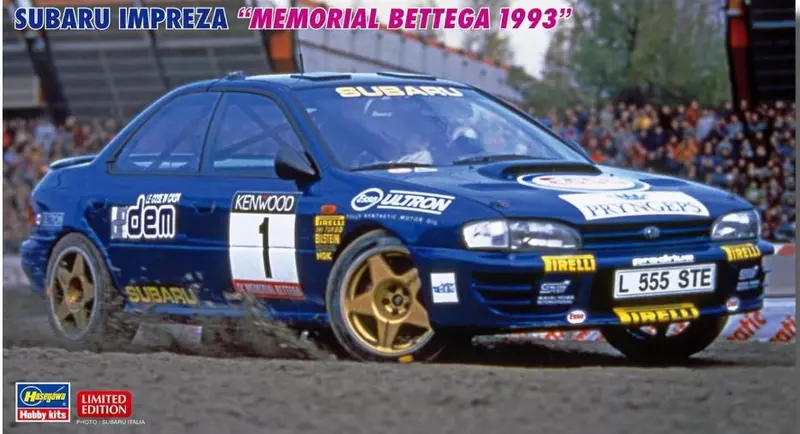 SUBARU IMPREZA MEMORIAL BETTEGA 1993 KIT 1