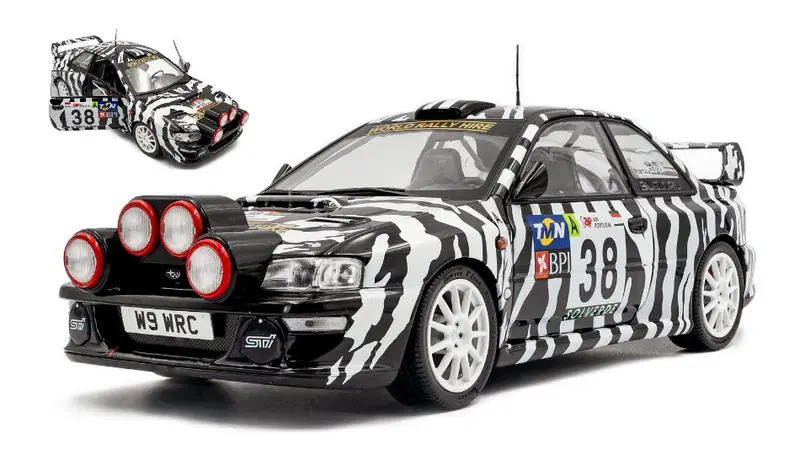 SUBARU IMPREZA S5 WRC N.38 TAP RALLY OF PORTUGAL 2001 HEAT-LANCASTER1