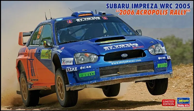SUBARU IMPREZA WRC 2005 2006 ACROPOLIS RALLY KIT 1