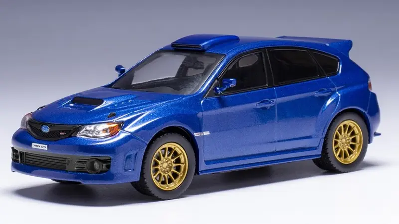 SUBARU IMPREZA WRC STI 2009 BLUE 1