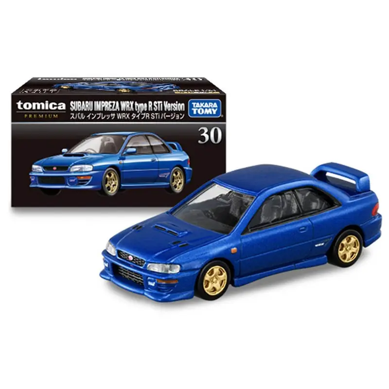Subaru Impreza WRX Type R STi Version - Premium - Takara Tomy Tomica - Scala 1/64 Circa