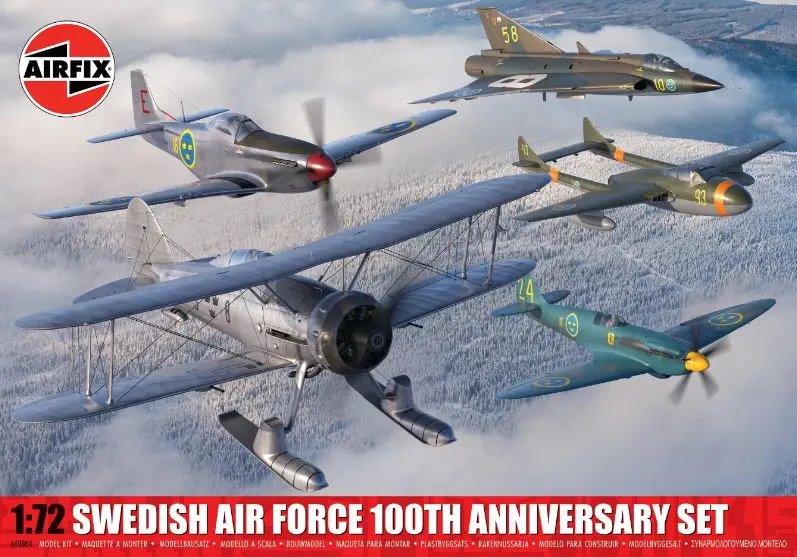 SWEDISH AIR FORCE 100th ANNIVERSARY SET KIT 1