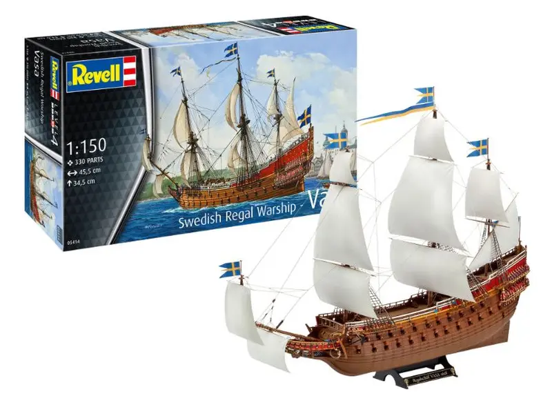 SWEDISH REGAL SHIP VASA KIT 1