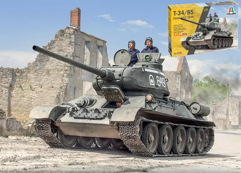 T34/85 ZAVOD 112 KIT 1