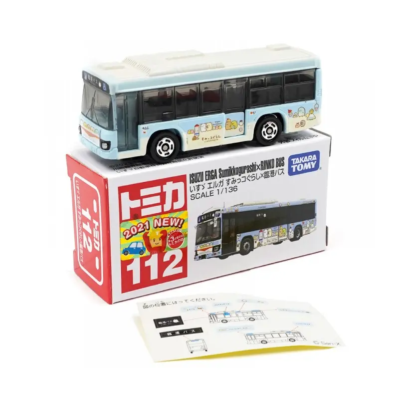 Takara Tomy Tomica - Isuzu Erga Summikkogurashi x Rinko Bus No. 112 - Scala 1/136