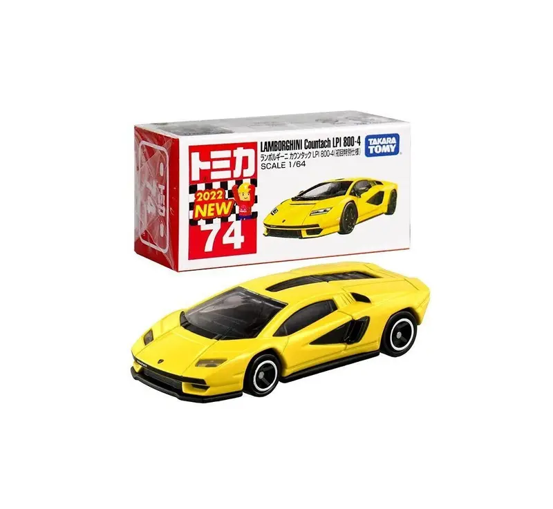 Takara Tomy Tomica - Lamborghini Countach LPI 800-4 Yellow - Scala 1/64