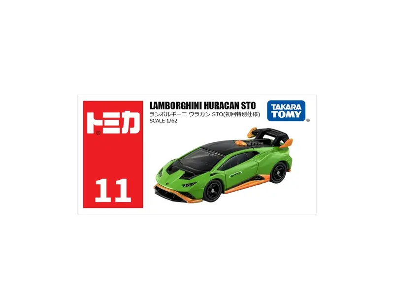 Takara Tomy Tomica - Lamborghini Huracán STO Green - Scala 1/62