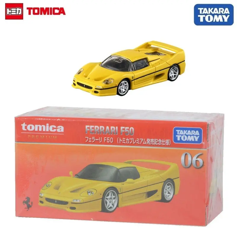 Takara Tomy Tomica Premium - Ferrari F50 Yellow - Scala 1/62