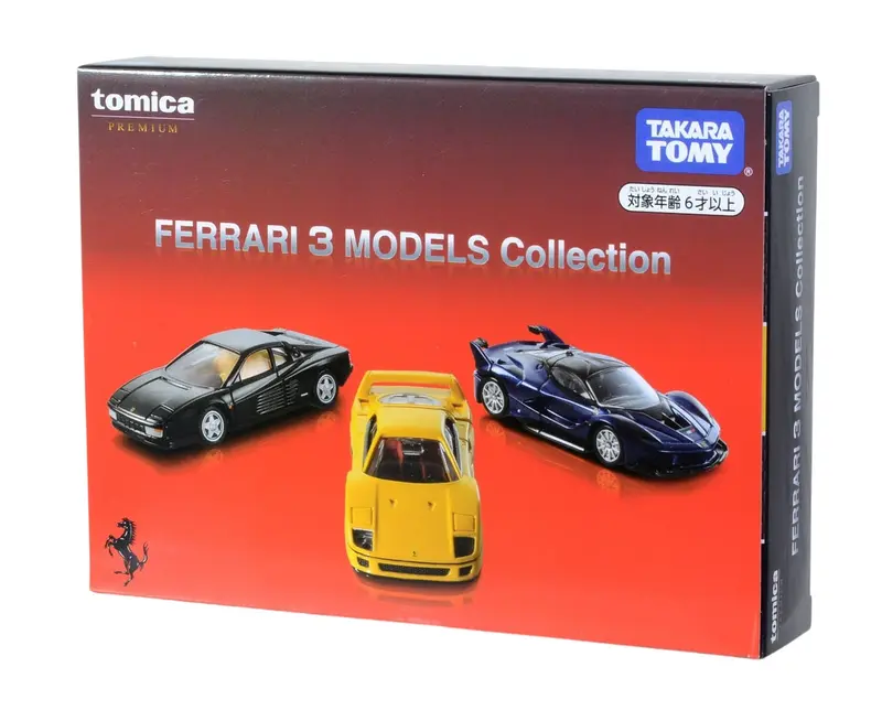 Takara Tomy Tomica - Set 3 Cars Premium Ferrari Collection - Premium - Scala 1/64