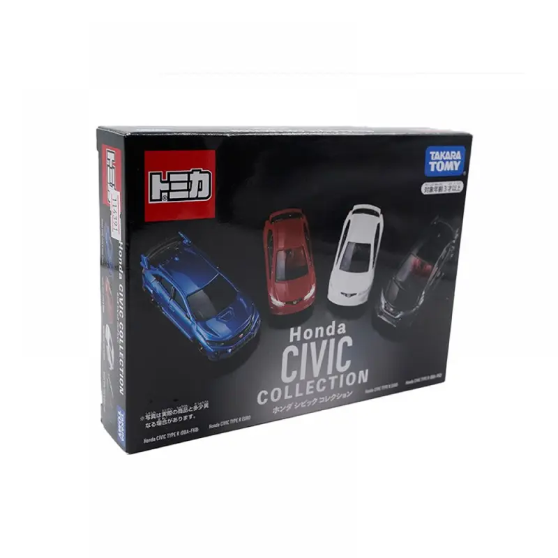 Takara Tomy Tomica - Set 4 Cars Honda Civic Collection Asia Exclusive - Scala 1/64