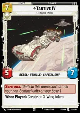 Tantive IV, In Fuga Dall'Impero - Salto nell'Iperspazio (Uncommon) [JTL-252]