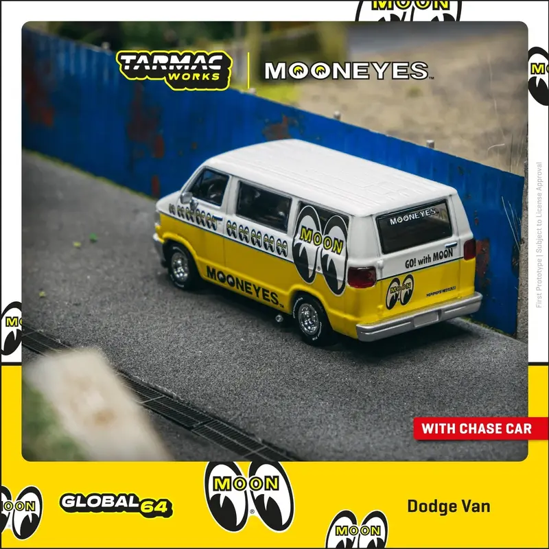 Tarmac Works - Dodge Van Mooneyes - Scala 1/64 T64G-TL032-ME