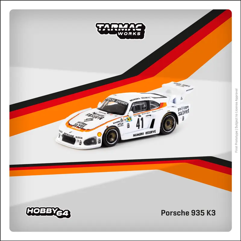 Tarmac Works IXO - Porsche 935 K3 24h of Le Mans 1979 Winner - Scala 1/64 T64-079-79LM41