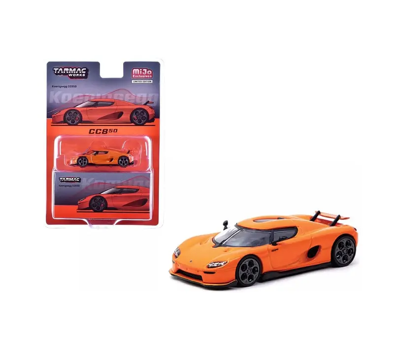 Tarmac Works - Koenigsegg CC850 Orange - GLOBAL64 - MiJo Exclusives - Scala 1/64 T64G-TL051-OR