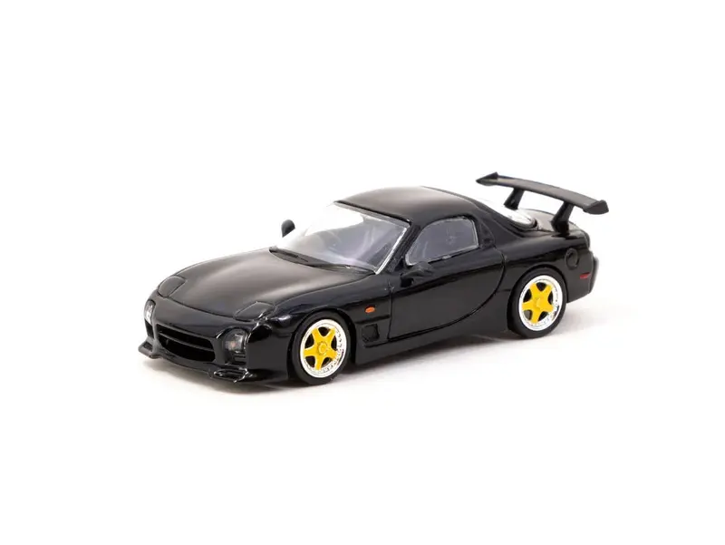 Tarmac Works - Mazda RX-7 FD3S Mazdaspeed A-Spec Brilliant Black "Global64" Series - Scala 1/64 T64G-012-BK