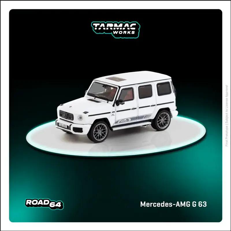 Tarmac Works - Mercedes-AMG G 63 Edition 55 - ROAD64 - Scala 1/64 T64R-040-WH