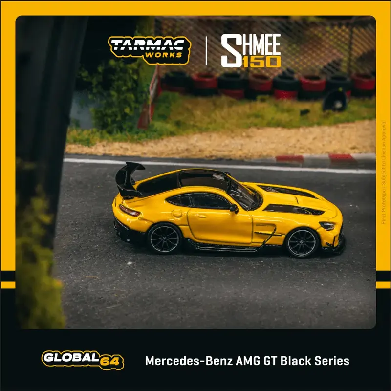 Tarmac Works - Mercedes-Benz AMG GT Black Series SHMEE150 - GLOBAL64 - Scala 1/64 T64G-042-SHMEE