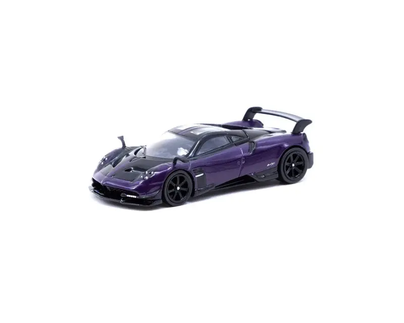 Tarmac Works - Pagani Huayra BC Viola PSO - GLOBAL64 - Scala 1/64 T64G-TL014-PU