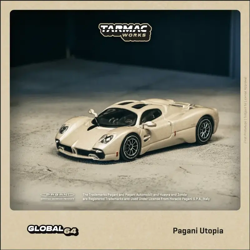 Tarmac Works - Pagani Utopia Rinascimento - GLOBAL64 - Scala 1/64 T64G-TL055-BI