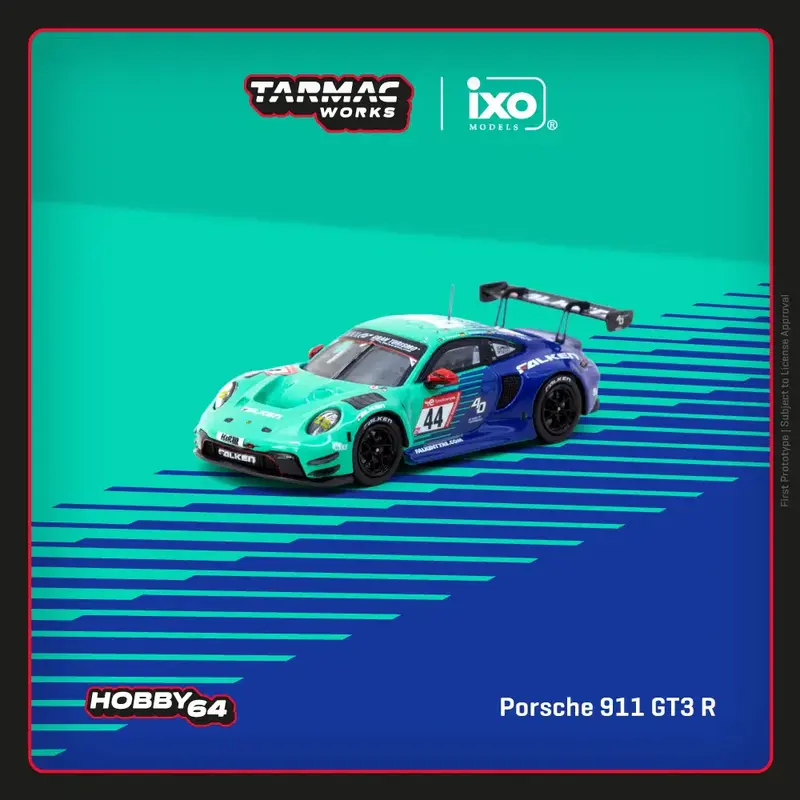 Tarmac Works - Porsche 911 GT3 R Nürburgring 24h 2023 - HOBBY64 - Scala 1/64 T64-084-23NUR44