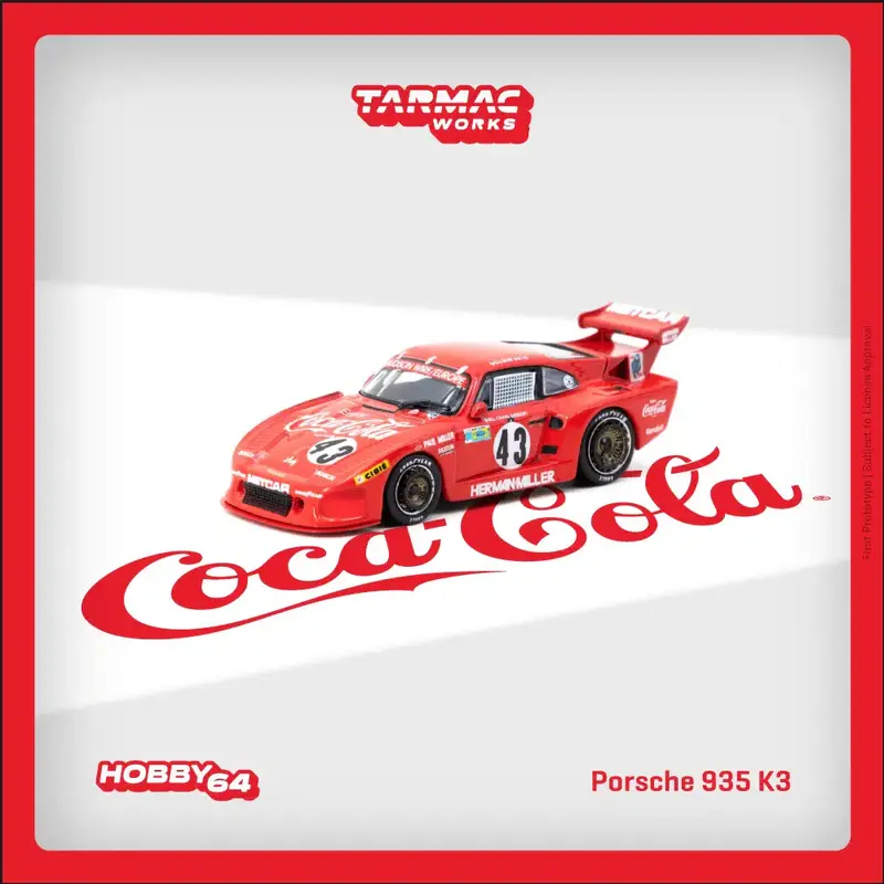Tarmac Works - Porsche 935 K3 24h of Le Mans 1981 - HOBBY64 - Scala 1/64 T64-079-81LM43