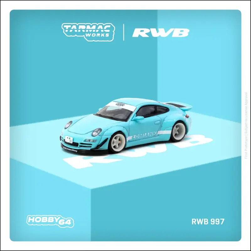 Tarmac Works - Porsche RWB 997 Lomianki - HOBBY64 - Scala 1/64 T64-057-LO