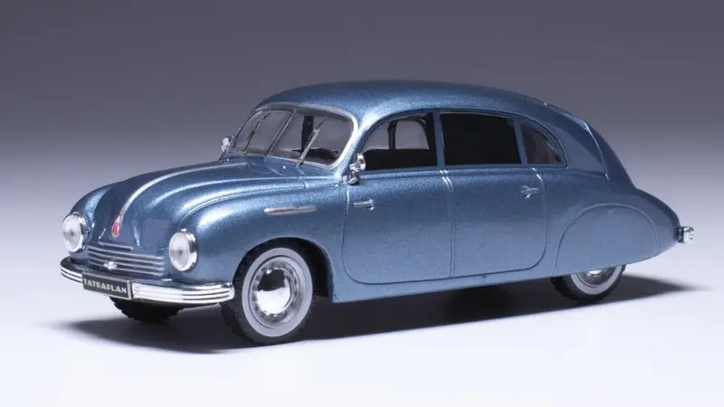 TATRA T600 TATRAPLAN 1950 BLUEGREY 1