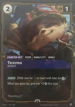 Teemo, Scout - Origins