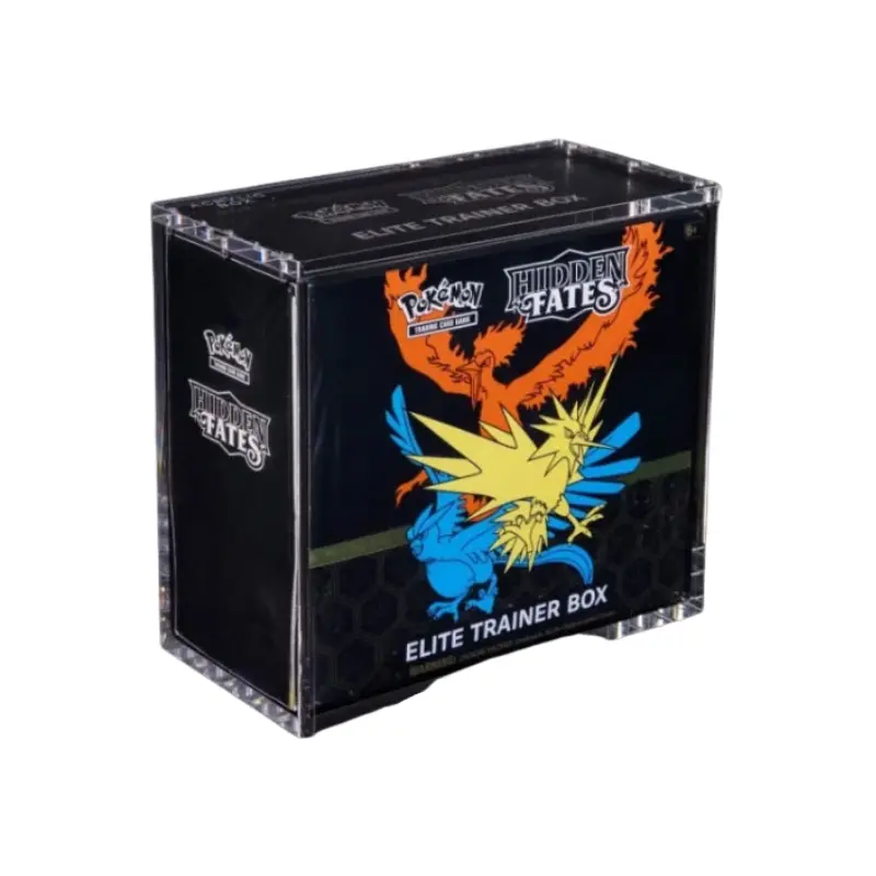 The Acrylic Box – Protezione Acrilica per Pokémon Elite Trainer Box / Set Allenatore Fuoriclasse (ETB)