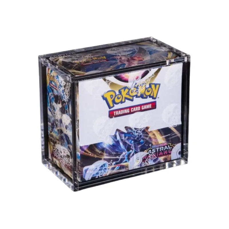 The Acrylic Box – Protezione Acrilico per Box 36 Bustine Pokémon (TCG, booster box)