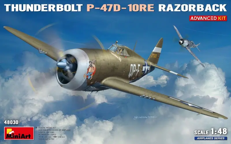 THUNDERBOLT P-47D-10RE RAZORBACK ADVANCED KIT 1