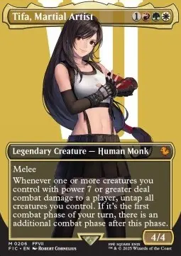 Tifa, Martial Artist - Commander