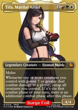 Tifa, Martial Artist - Commander