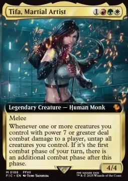 Tifa, Martial Artist - Commander