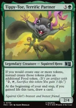 Tippy-Toe, Terrific Partner - Commander