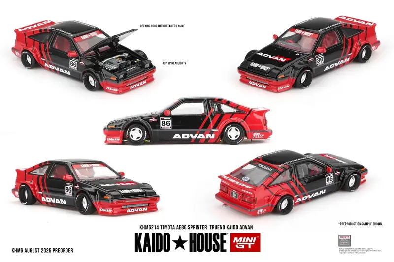 TOYOTA AE86 SPRINTER TRUENOKAIDO ADVAN 1983 1