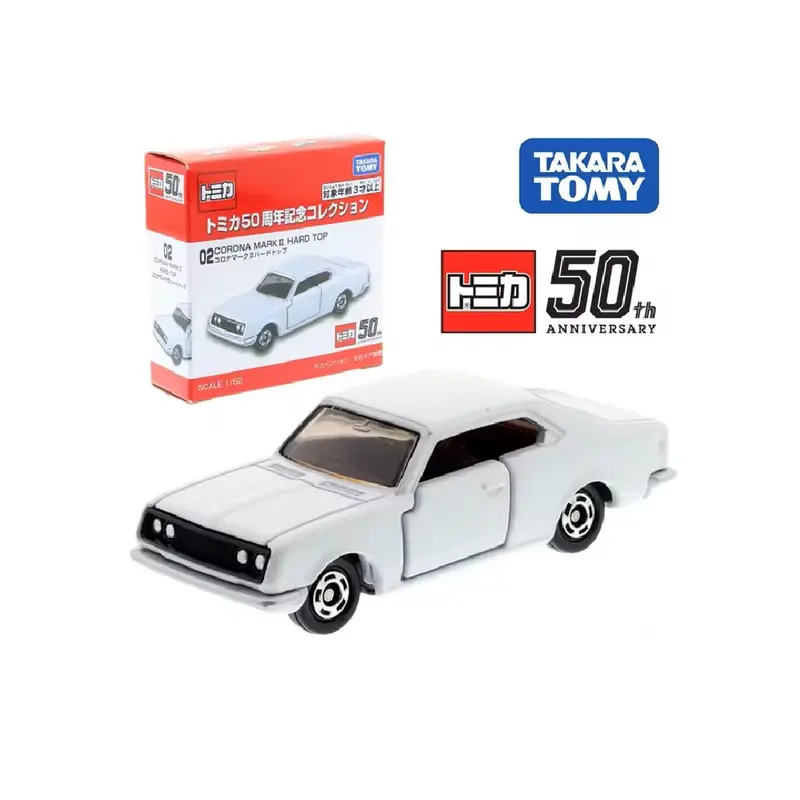 Toyota Corona Mark II Hard Top 50th Anniversary Edition - Takara Tomy Tomica - Scala 1/64