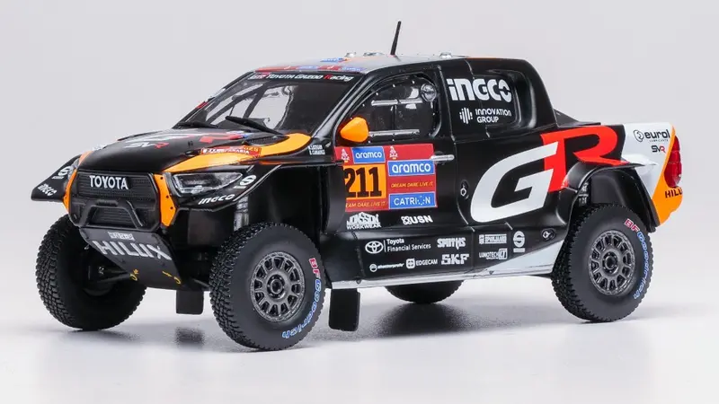 TOYOTA GR DKR HILUX EVO T1+ N.211 RALLY DAKAR 2025 HENK-BRETT 1