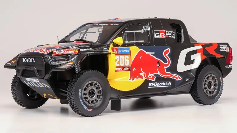 TOYOTA GR DKR HILUX EVO T1U N.206 RALLY DAKAR 2024 MORAES-MONLEON 1