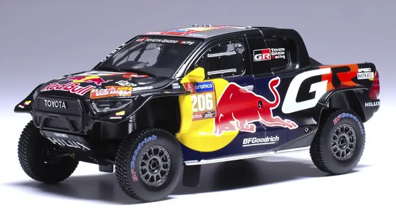 TOYOTA GR DKR HILUX EVO T1U N.206 RALLY DAKAR 2024 MORAES-MONLEON 1