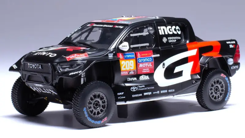 TOYOTA GR DKR HILUX EVO T1U N.209 RALLY DAKAR 2024 DE VILLIERS-MURPH1