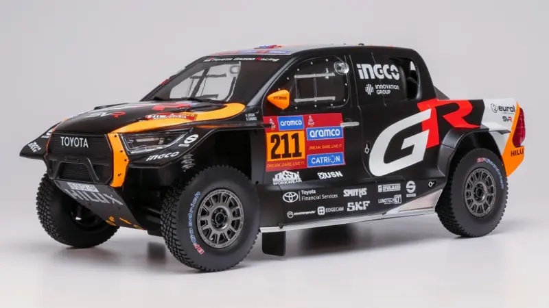 TOYOTA GR DKR HILUX EVO T1U N.211 RALLY DAKAR 2025 HENK-BRETT 1