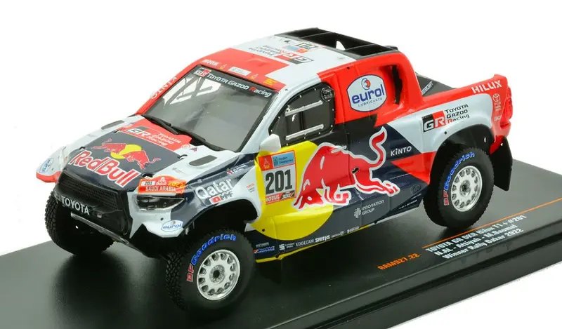 TOYOTA GR DKR HILUX T N.201 RALLY DAKAR 2022 ATTIYAH-BAUMEL 1