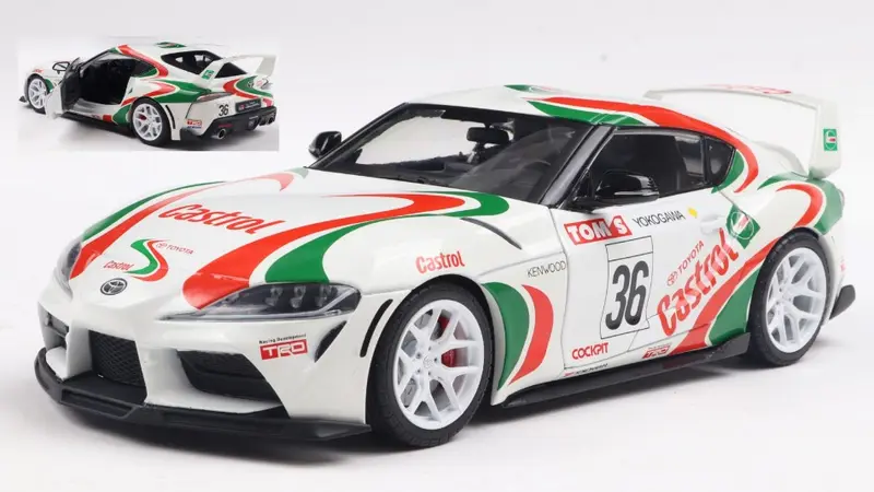 TOYOTA GR SUPRA TOYOTARACING TRIBUTE 2024 WHITE 1