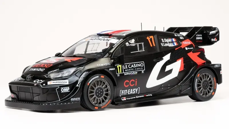 TOYOTA GR YARIS N.17 RALLY1 RALLY MONTE CARLO 2025 OGIER-LANDAIS 1