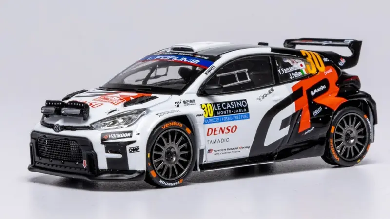 TOYOTA GR YARIS N.30 RALLY2 MONTE CARLO 2025 YAMAMOTO-FULTON 1