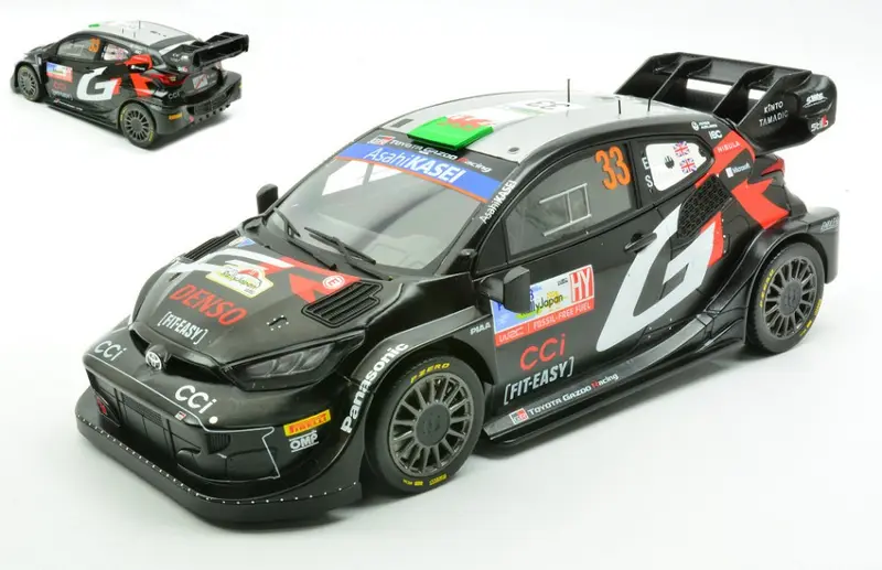 TOYOTA GR YARIS N.33 RALLY1 HYBRID RALLY JAPAN 2024 EVANS-MARTIN 1