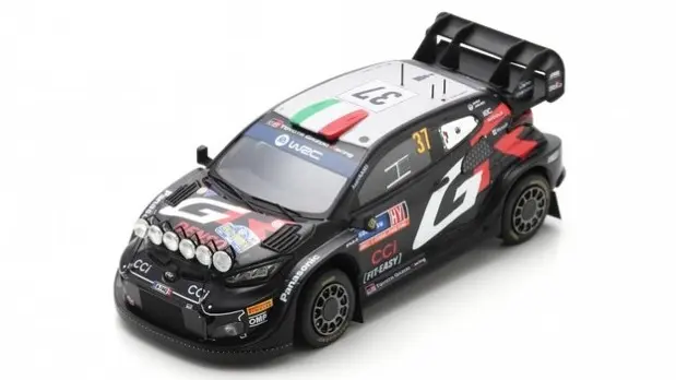 TOYOTA GR YARIS N.37 RALLY SWEDEN 2024 L.BERTELLI-S.SCATTOLIN 1