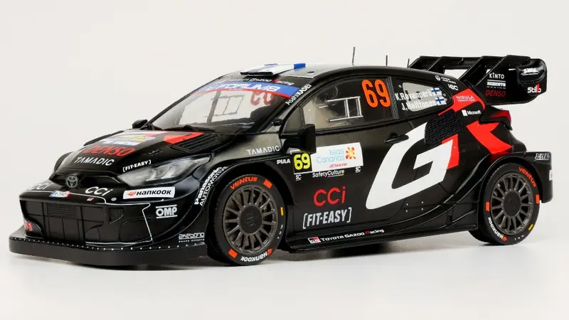 TOYOTA GR YARIS N.69 RALLY1 ISLAS CANARIS 2025 ROVANPERA-HALTTUNEN1